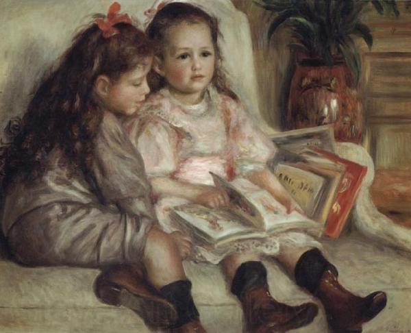 Pierre Renoir Portrait of Children(The  Children of Martial Caillebotte) Germany oil painting art